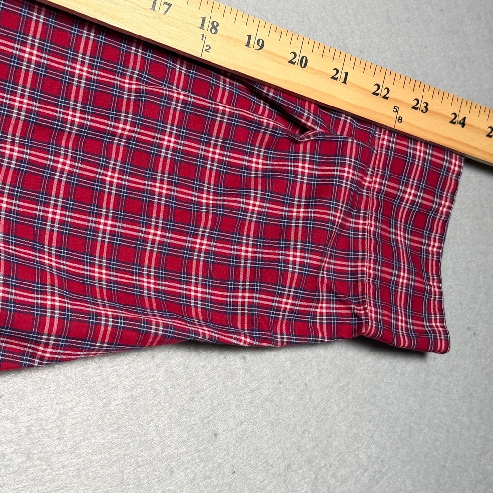 Ralph Lauren Blake Mens XXL Red Blue Plaid Button Down Shirt Long Sleeve Cotton - Picture 9 of 12